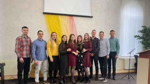 Посещение церкви в г. Любань