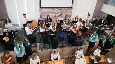 Служение оркестра ц. Благодать