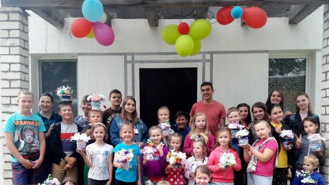 Детский лагерь в п. Самохваловичи