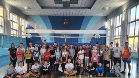 Турнир по волейболу между подростками и лидерами ц. Вифания и ц. Гефсимания